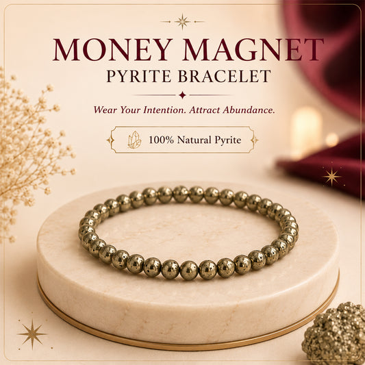 Pyrite Money Magnet Bracelet