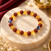 Citrine Crystal Rudraksha Bracelet
