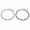 Power Anklet Combo (Pyrite + Tourmaline)