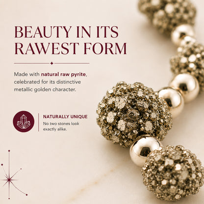 Mahalaxmi Pyrite Anklet