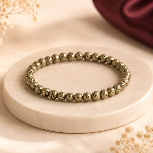 Pyrite Money Magnet Bracelet