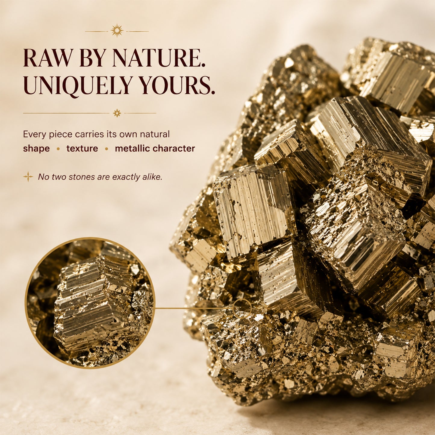 Raw Pyrite Chunks