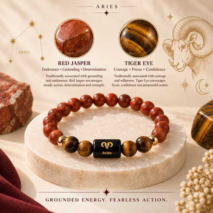 Aries Zodiac Bracelet image 2