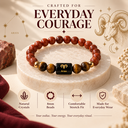 Aries Zodiac Bracelet image 5