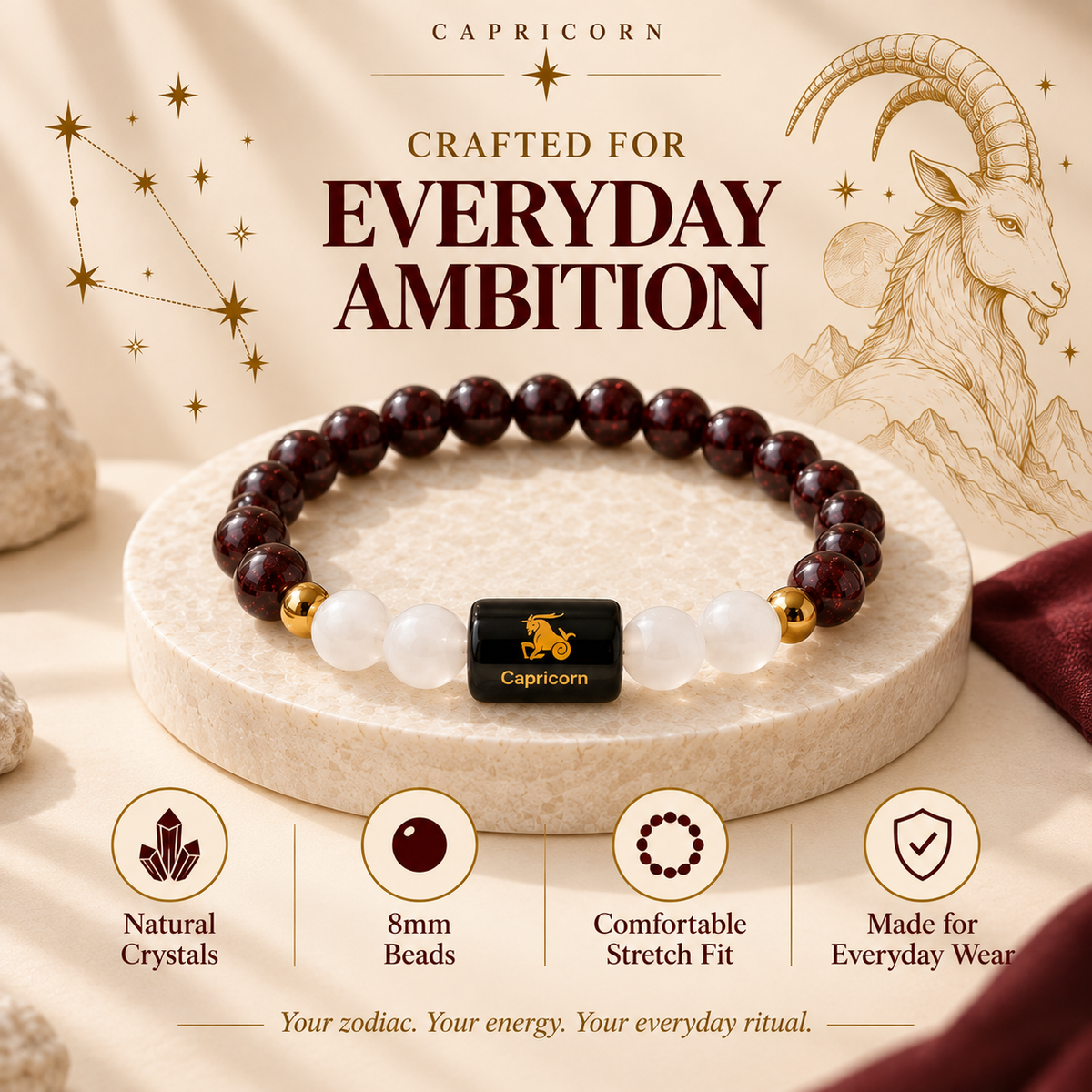 Capricorn Zodiac Bracelet image 4