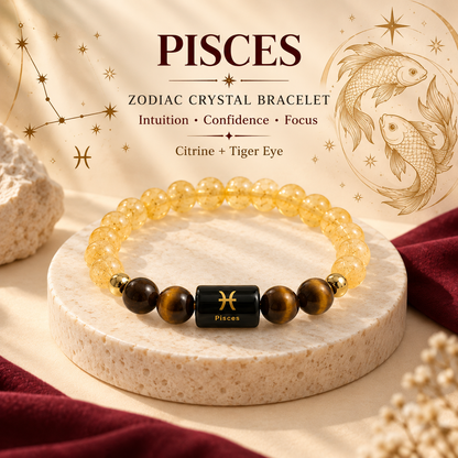 Pisces Zodiac Bracelet image 1