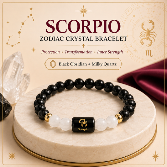 Scorpio Zodiac Bracelet image 1