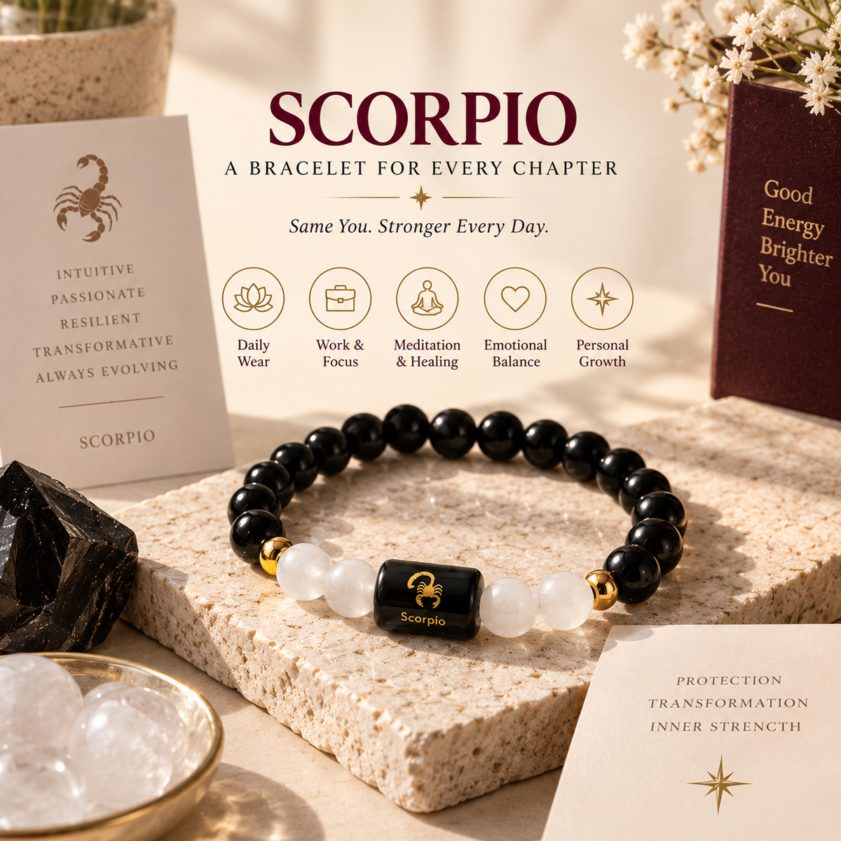 Scorpio Zodiac Bracelet image 5